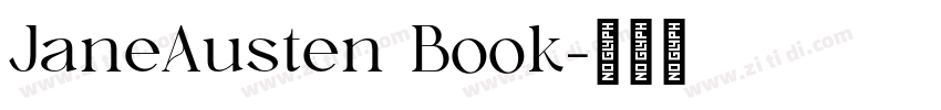 JaneAusten Book字体转换